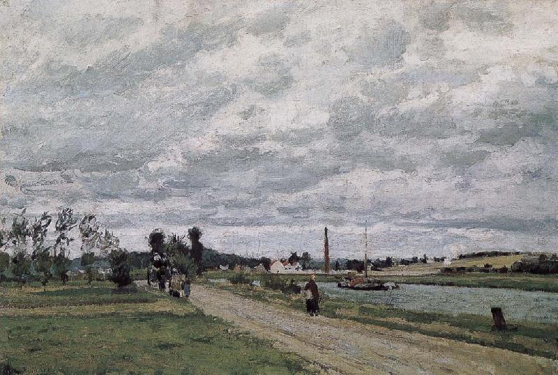 Camille Pissarro Schwartz of Schwartz Metaponto riparian